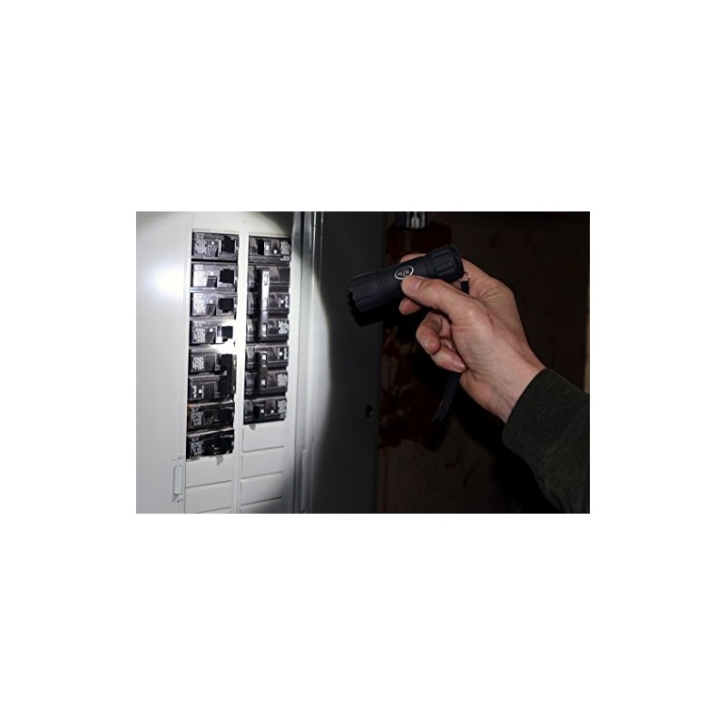 Performance Tool W2456 Storm 65lm Black Composite Flashligth (Sold as