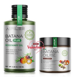 AIPILER Batana Oil Hair Growth Set Bundle - Valentine's Day Gift Set for Your Loved One