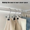 30Pcs Boot Hangers for Closet, FHDUSRYO Hanging Clips Clothes Pins,