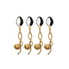 Godinger Appetizer Spoon, Salad Spoon Dessert Spoon Set, Mayfair, Set
