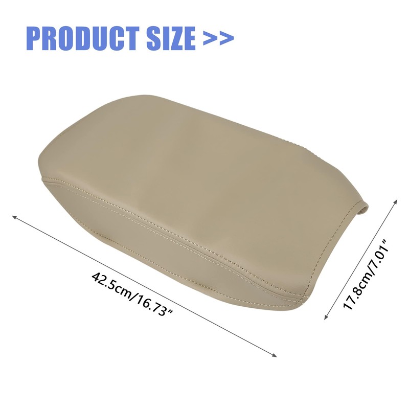 Unifizz Car Center Console Cover Armrest Seat Box Cover Protector