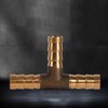 Petrol Hose T-Piece Qiilu Brass T Piece 3 Way Fuel