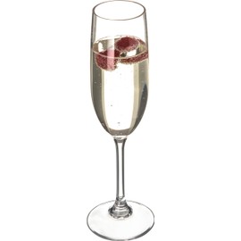 Carlisle FoodService Products Alibi Champagne Flute for Restaurants, Catering, Kitchens, Plastic, 8 Ounces, Clear
