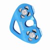 30KN Pulley, Double Bearing Aluminium Climbing Pulley, Aerial Work Equipment