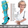 Bluemaple 6 Pack Copper Compression Socks for Women and Men