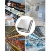 QWORK® Ventilation Grille 125 mm Made of 304 Stainless Steel