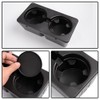 G-PLUS Floor Mounted Console Dual Cup Holder Insert Compatible with