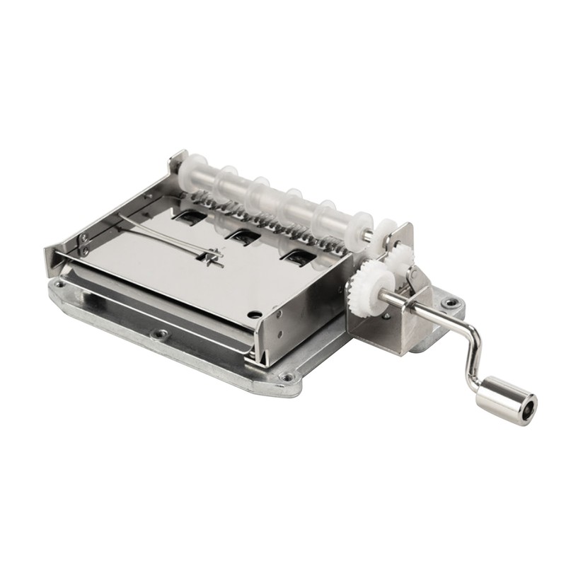 DIY 30-Note Music Box Set Hand-Cranked Programmable Mechanical Music Box