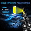 Focos Kits De Faros Led H4 H13 9007 120w Para