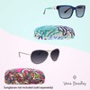 Vera Bradley Sunglasses Clamshell Case, Floating Garden (Sunglass Case)
