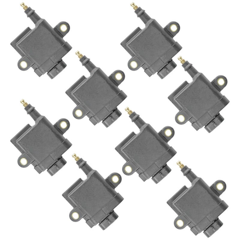 Caltric 8-Pack Ignition Coils for Mercury Sterndrive 1100 1350 Qc4V