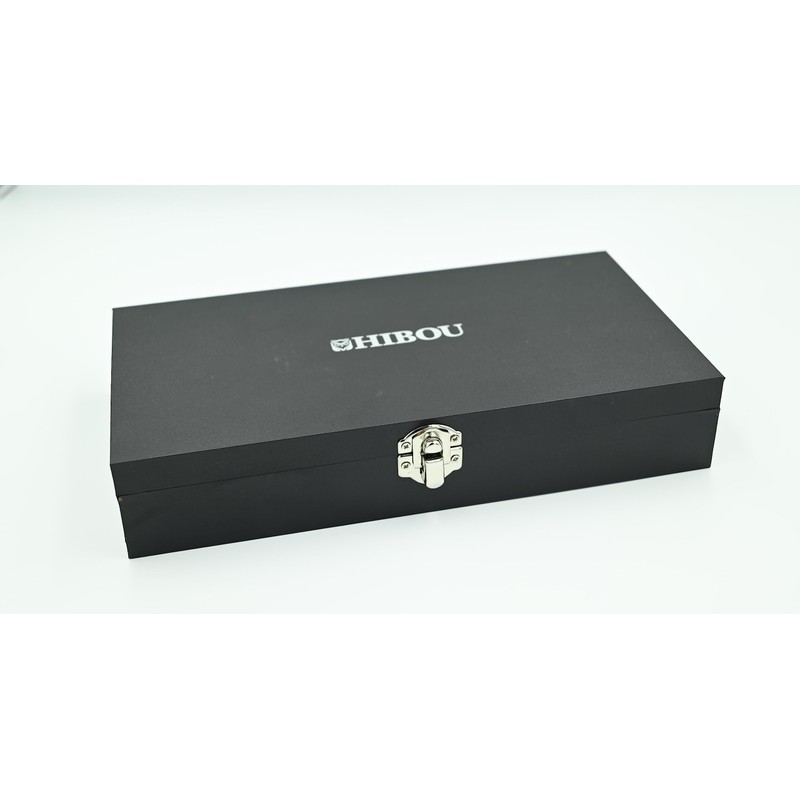 Juego de 6 cuchillos para carne marca HIBOU