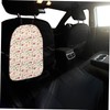 Kisangel Back Cover Car Kick Mats Protector Durable Auto Seat