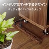 Elecom ECT-0203W Power Strip, Lightning Guard, 6 Outlets, Wood Grain,