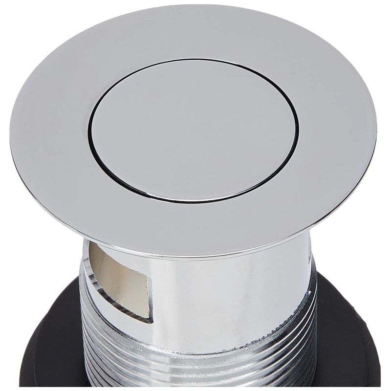 Plumb Pak PPS83FT Slotted Basin Waste, Brass and Chrome, 1