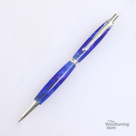 Legacy Woodturning, Fancy Pencil Kit - Silver, 10 Pack