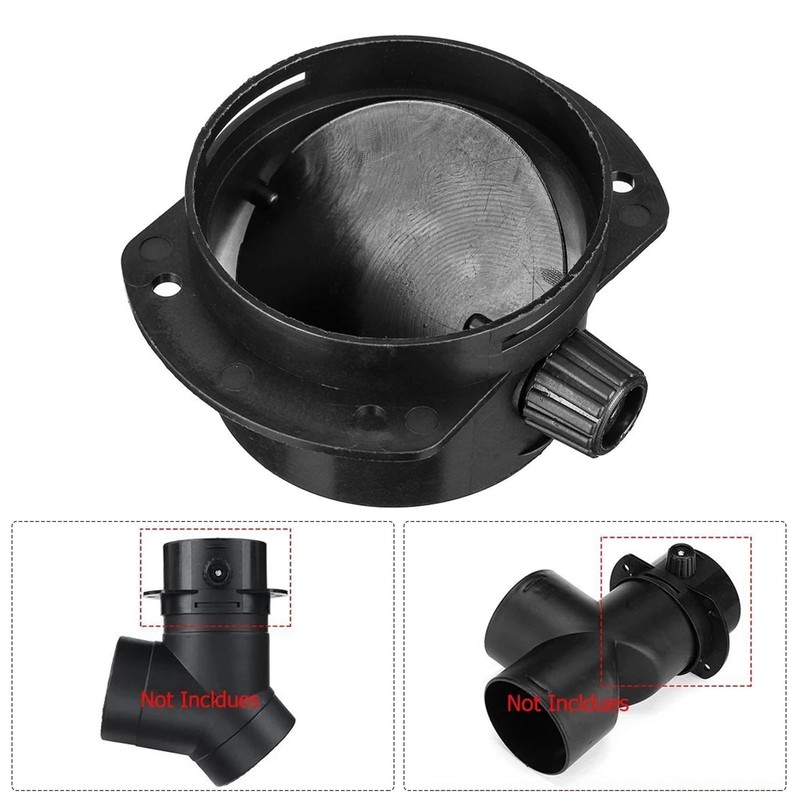 75mm Ducting Pipe Air Heater Valve, ZDHQLHJ Heater Outlet Connector