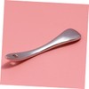 BIUDECO 3pcs Cosmetic Facial Cream Scoop Zinc Alloy Makeup Spoon