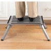 Fox Valley Traders Wide Folding Step Stool, One Size Fits