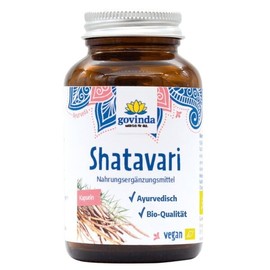 Govinda 고빈다 아유르베딕 허브 샤타바리 캡슐 45g Govinda Ayurvedic Herb Shatavari Capsule 45g