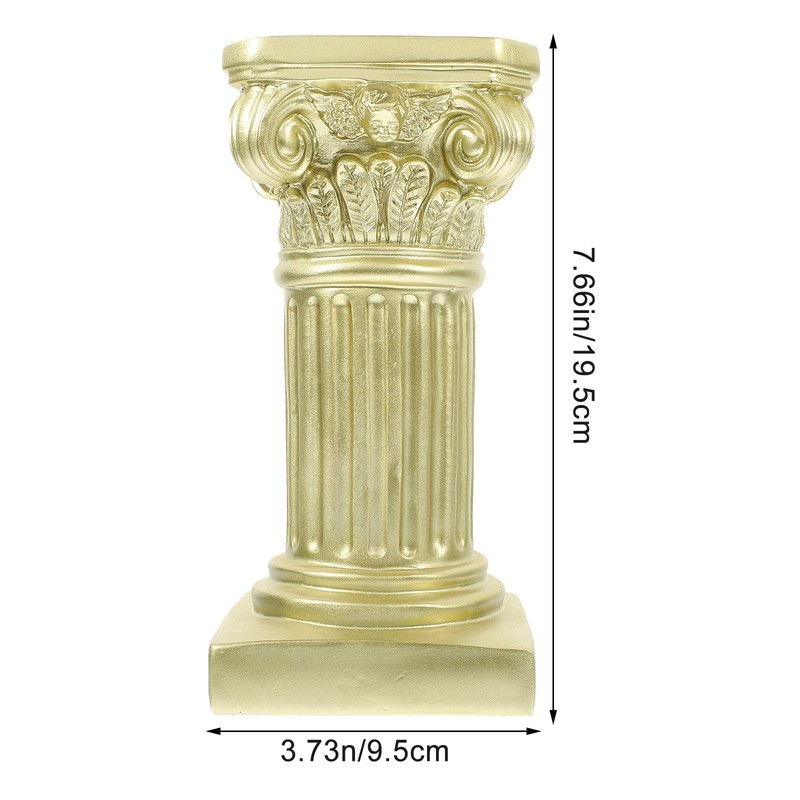 Roman Pillar Greek Column Statue Greek Column Figurine Sculpture Indoor
