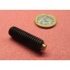 Kmac Alloy Steel Set Screws, Brass Tip, 3/8-16 x 1
