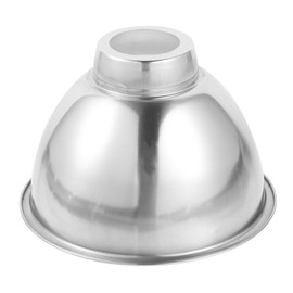 KONTONTY Industrial Lamp Shade Waterproof Lighting Shade Metal Dome Shades Metal Bulb Guard cage Clip on lamp Shades Pendant Light Shade Vintage lamp Cover Stainless Steel Lamps Outdoor