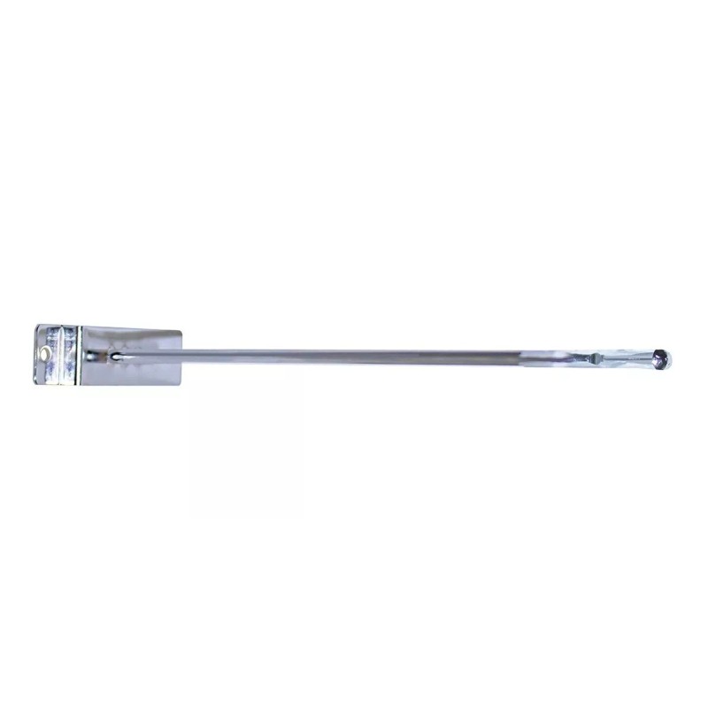 Exhivit Gancho Blister 25 Cms Cromo Panel Ranurado Exhibipanel 50pz