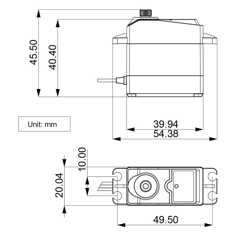 Hiwonder 20KG High Torque Serial Bus Servo Three Channels Metal
