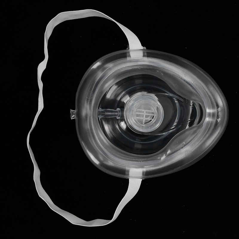 Pocket Resuscitator OneWay Valve Breathing Emergency Artificial CPR Rescue Face