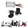 24V 800W Electric Bike Controller Thumb Throttle Handle Kit Lithium