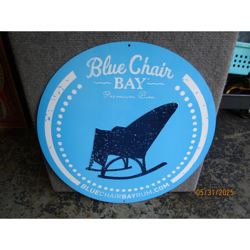Blue Chair Bay Premium Rum Metal Sign 20" x 20"