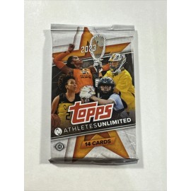 (1) 2023 Topps Athletes Unlimited All Sports Factory Sealed Hobby Pack From Box
