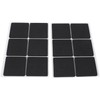 12pcs Almohadillas de Goma de Cojines de Pies Tabla de