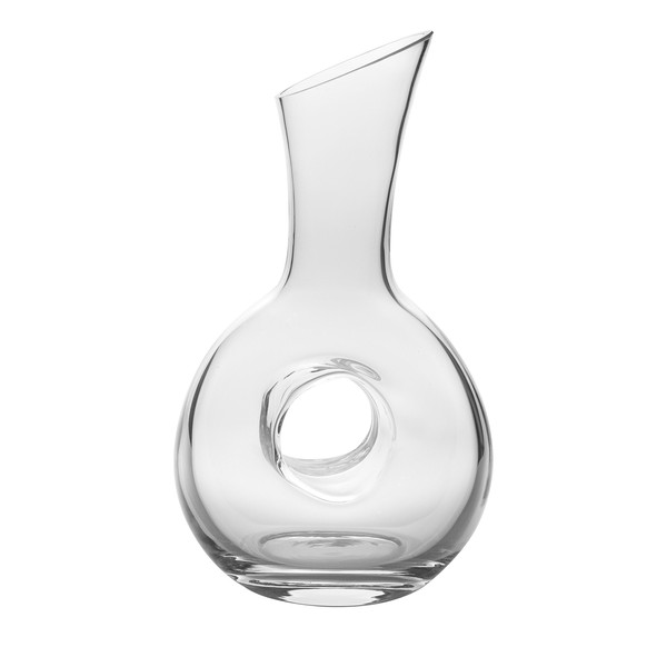 Barski - European Quality Hand Made - Mouth Blown - Glass - 42.5 oz. - Classic - Pierced Pitcher - Carafe - Made in Europe