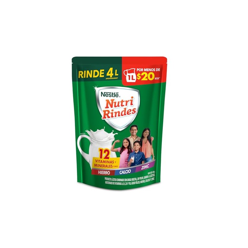 Lácteo en Polvo Nestlé NutriRindes 460g