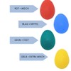 Hand Trainer Egg, Medium - Forearm Trainer, Hand Muscle Trainer,