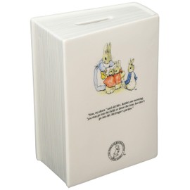 Beatrix Potter A28347 The Tale of Peter Rabbit Money Bank 5 x 10 x 15 cm