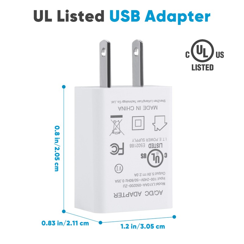 Litever Plug-in Under Cabinet Lighting Kit with Adapter, Dimmer, 2
