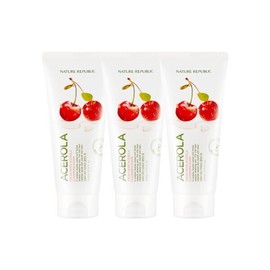 Nature Republic 1+1+1 Fresh Herb Acerola Cleansing Foam Single Option PK0954 / 네이처리퍼블릭 1+1+1 프레시 허브 아세로라 클렌징폼 단일옵션 PK0954