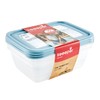 keeeper Mia Magic Ice 3-Piece Freezer Container Set, Rewritable Lid,