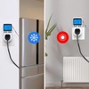 Plug Temperature Controller Outlet Backlit Digital Cooling and Heating Timer
