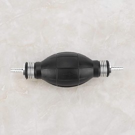 KIMISS Fuel Line Pump, ABS Fuel Line Gasoline Pump Hand Primer Bulb One-way Supply Valve For Car Boat Marine Outboard(6mm)