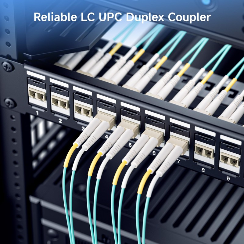 Cable Matters 10-Pack LC UPC Duplex Fiber Optic Keystone Coupler