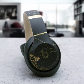 MightySkins Skin Compatible with Beats Studio 3 Wireless - Marble Glitz | Protective, Durable, and Unique Vinyl Decal wrap Cover | Easy to Apply, Remove, and Change Styles | Made in The USA