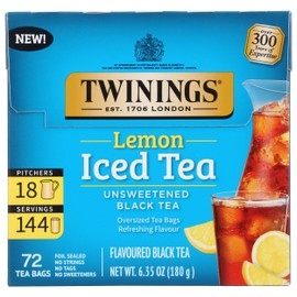 Twinings Lemon Iced Tea Bags, 72 CT