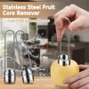 Generic Apple Corer Tool, Stainless Steel Core Remover for Apple