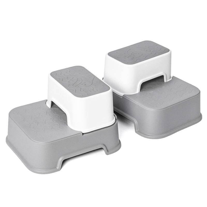 2 Step Stool for Kids (2 Packs),Toddler Stool for Bathroom