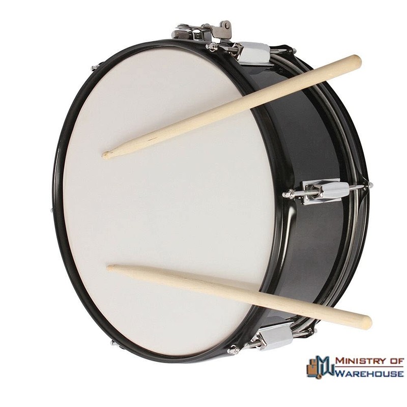 Black Drum Stick, Snare Drum, Strap, Wrench Kit Marching 14"