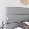 Boyd Sleep Napoli Grey Vegan Leather Full Size Fully Upholstered